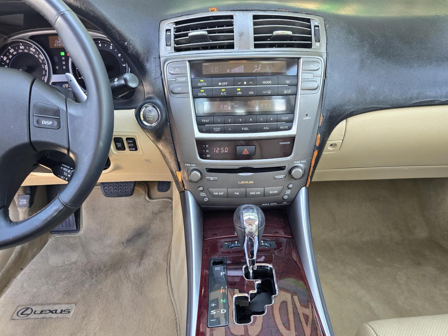 2006 RED Lexus IS (JTHBK262062) with an 2.5L V6 24V DOHC engine, AUTO transmission, located at 2660 S.Garland Avenue, Garland, TX, 75041, (469) 298-3118, 32.885387, -96.656776 - Photo#14