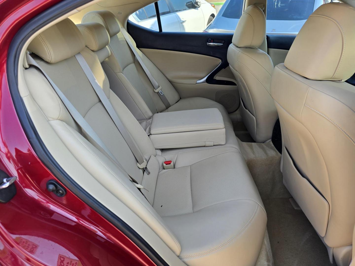 2006 RED Lexus IS (JTHBK262062) with an 2.5L V6 24V DOHC engine, AUTO transmission, located at 2660 S.Garland Avenue, Garland, TX, 75041, (469) 298-3118, 32.885387, -96.656776 - Photo#17