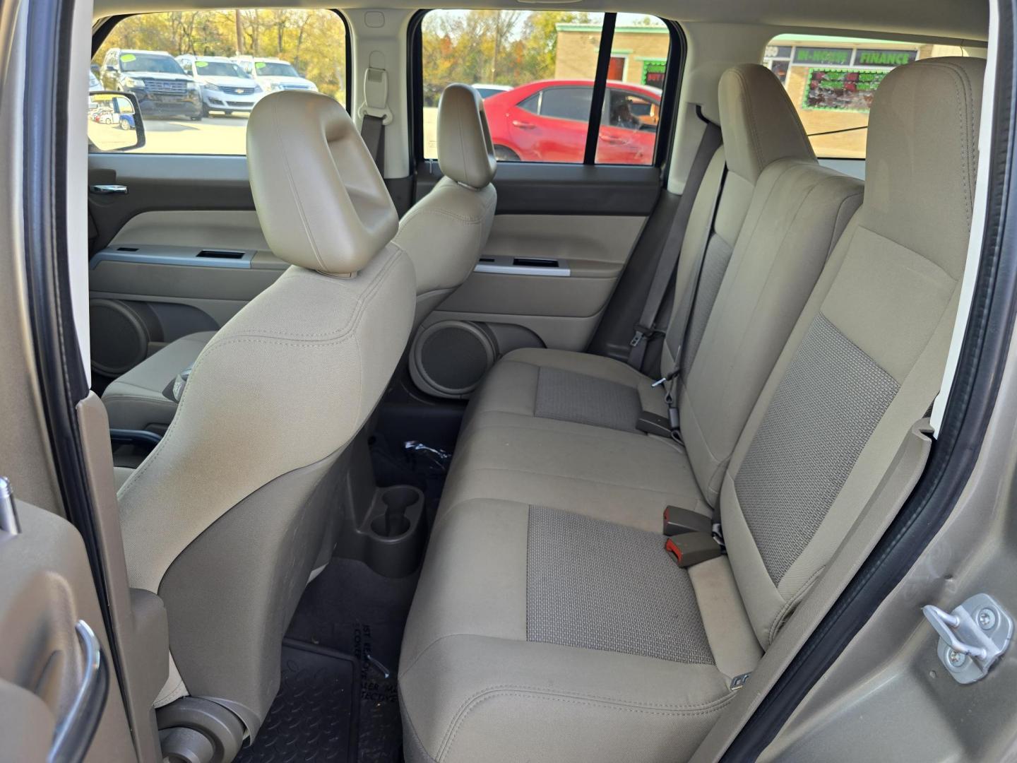 2008 GRAY Jeep Patriot Sport (1J8FT28W38D) with an 2.4L L4 DOHC 16V engine, AUTO transmission, located at 2660 S.Garland Avenue, Garland, TX, 75041, (469) 298-3118, 32.885387, -96.656776 - Photo#14