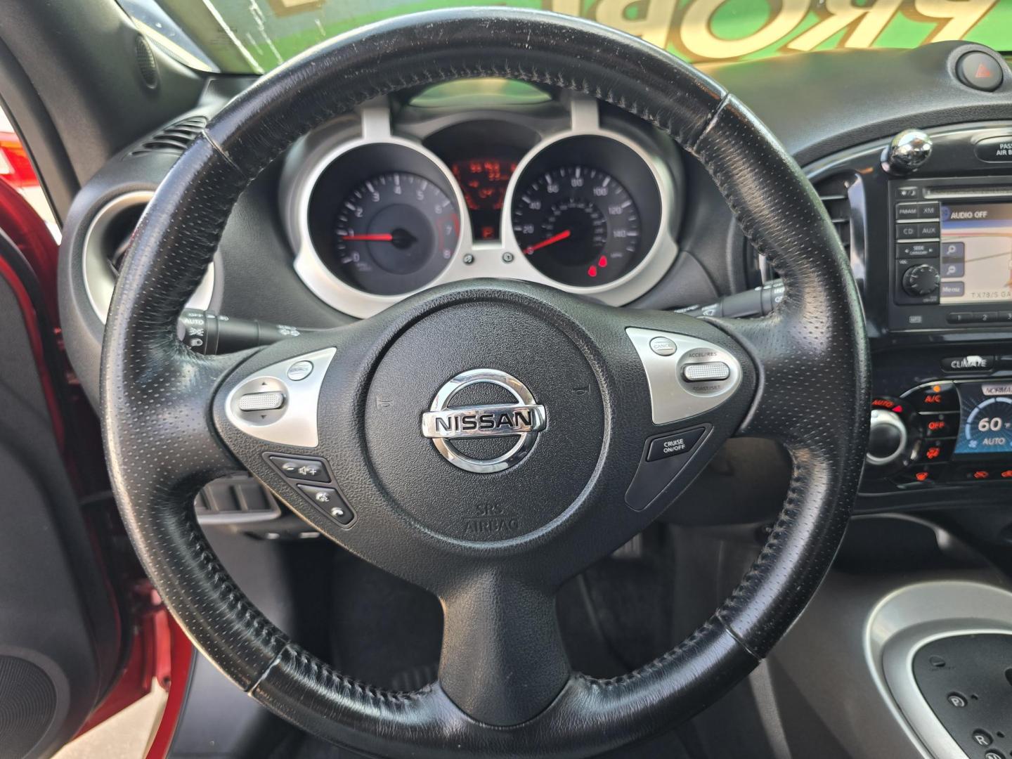 2012 RED /BLACK Nissan Juke SL (JN8AF5MR0CT) with an 1.6L L4 DOHC 16V engine, Continuously Variable Transmission transmission, located at 2660 S.Garland Avenue, Garland, TX, 75041, (469) 298-3118, 32.885387, -96.656776 - Photo#12