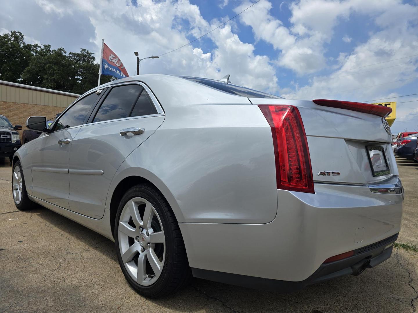 2013 SILVER Cadillac ATS (1G6AA5RAXD0) with an 2.5L L4 DOHC 16V engine, 6-Speed Automatic transmission, located at 2660 S.Garland Avenue, Garland, TX, 75041, (469) 298-3118, 32.885387, -96.656776 - Welcome to DallasAutos4Less, one of the Premier BUY HERE PAY HERE Dealers in the North Dallas Area. We specialize in financing to people with NO CREDIT or BAD CREDIT. We need proof of income, proof of residence, and a ID. Come buy your new car from us today!! This is a Loaded 2013 CADILLAC ATS 2. - Photo#5