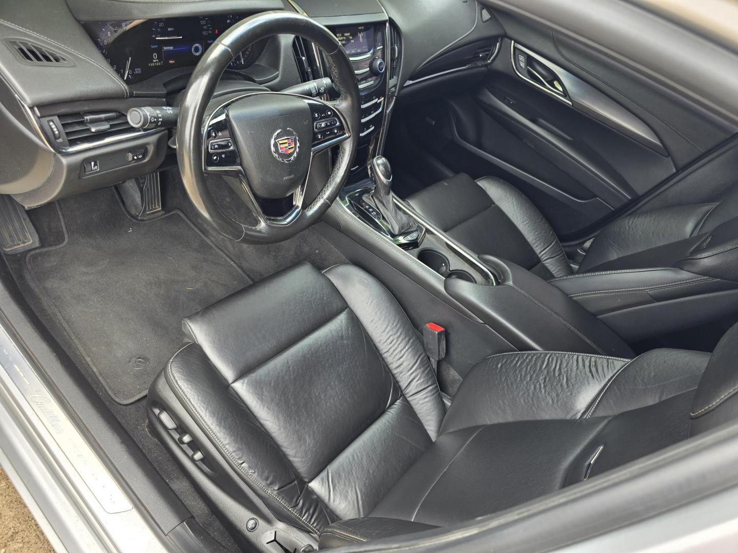 2013 SILVER Cadillac ATS (1G6AA5RAXD0) with an 2.5L L4 DOHC 16V engine, 6-Speed Automatic transmission, located at 2660 S.Garland Avenue, Garland, TX, 75041, (469) 298-3118, 32.885387, -96.656776 - Welcome to DallasAutos4Less, one of the Premier BUY HERE PAY HERE Dealers in the North Dallas Area. We specialize in financing to people with NO CREDIT or BAD CREDIT. We need proof of income, proof of residence, and a ID. Come buy your new car from us today!! This is a Loaded 2013 CADILLAC ATS 2. - Photo#10