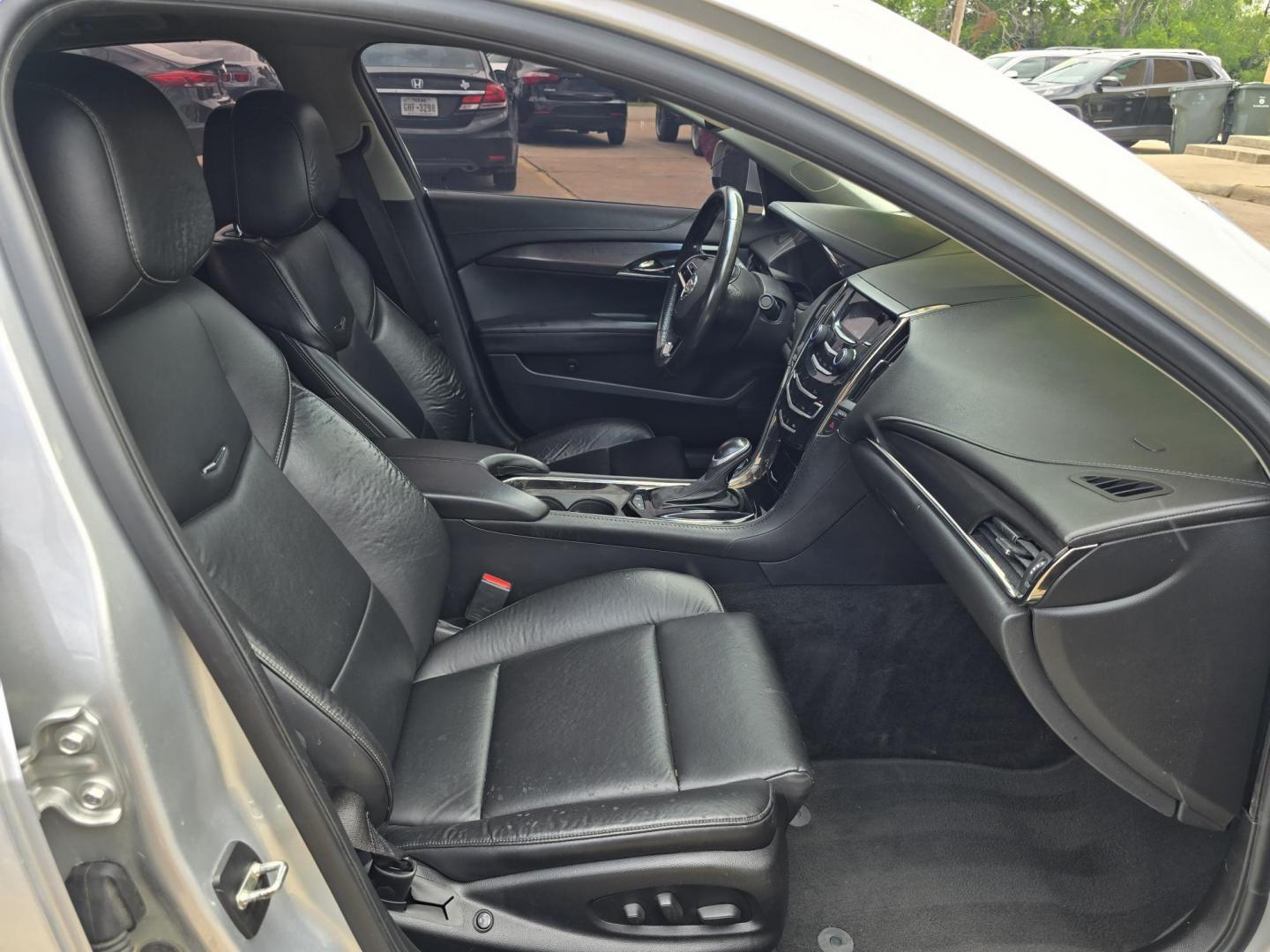 2013 SILVER Cadillac ATS (1G6AA5RAXD0) with an 2.5L L4 DOHC 16V engine, 6-Speed Automatic transmission, located at 2660 S.Garland Avenue, Garland, TX, 75041, (469) 298-3118, 32.885387, -96.656776 - Welcome to DallasAutos4Less, one of the Premier BUY HERE PAY HERE Dealers in the North Dallas Area. We specialize in financing to people with NO CREDIT or BAD CREDIT. We need proof of income, proof of residence, and a ID. Come buy your new car from us today!! This is a Loaded 2013 CADILLAC ATS 2. - Photo#18