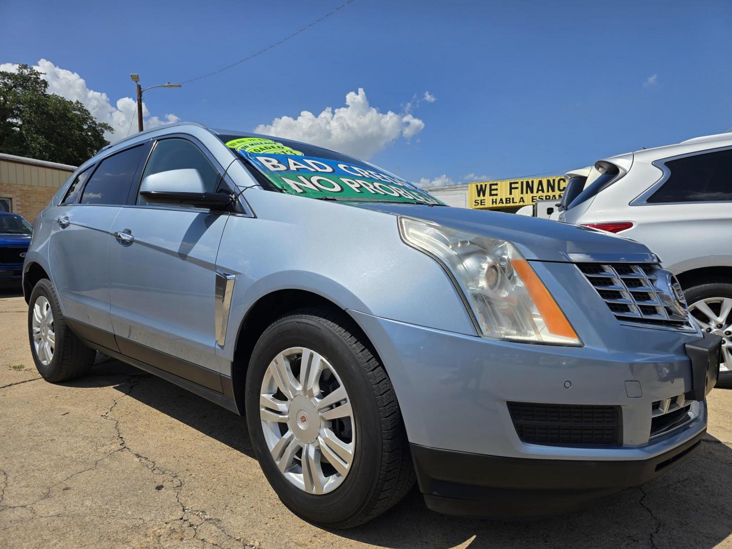 2013 BLUE Cadillac SRX (3GYFNGE38DS) with an 3.6L V6 DOHC 24V FFV engine, 6-Speed Automatic transmission, located at 2660 S.Garland Avenue, Garland, TX, 75041, (469) 298-3118, 32.885387, -96.656776 - Photo#1
