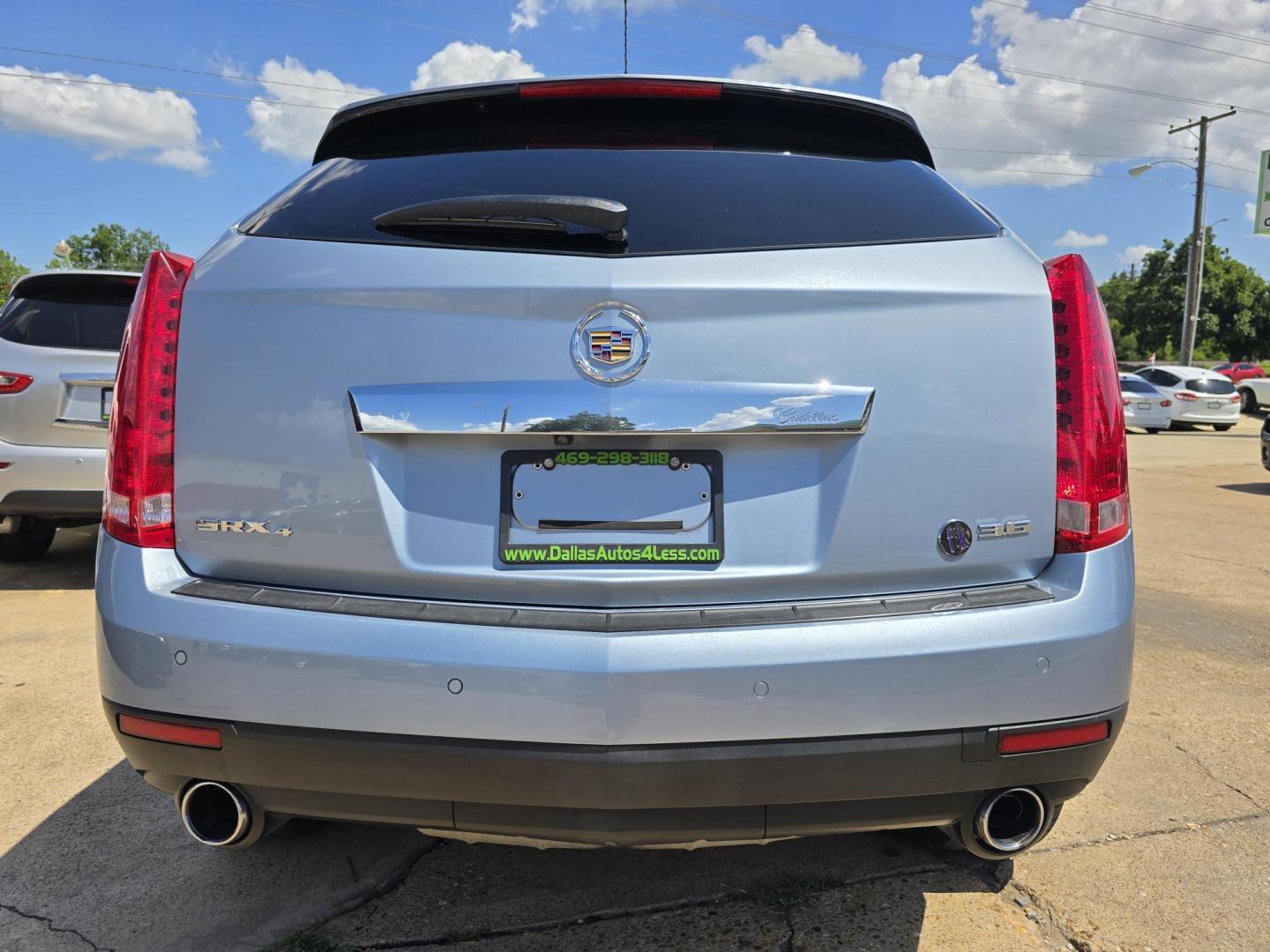 2013 BLUE Cadillac SRX (3GYFNGE38DS) with an 3.6L V6 DOHC 24V FFV engine, 6-Speed Automatic transmission, located at 2660 S.Garland Avenue, Garland, TX, 75041, (469) 298-3118, 32.885387, -96.656776 - Photo#4