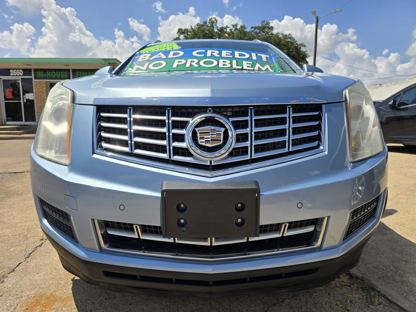 2013 BLUE Cadillac SRX (3GYFNGE38DS) with an 3.6L V6 DOHC 24V FFV engine, 6-Speed Automatic transmission, located at 2660 S.Garland Avenue, Garland, TX, 75041, (469) 298-3118, 32.885387, -96.656776 - Photo#9