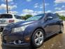 2013 BLUE Chevrolet Cruze 2LT (1G1PE5SB5D7) with an 1.4L L4 DOHC 16V TURBO engine, 6-Speed Automatic transmission, located at 2660 S.Garland Avenue, Garland, TX, 75041, (469) 298-3118, 32.885387, -96.656776 - Photo#7