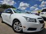 2013 WHITE Chevrolet Cruze LS (1G1PA5SH4D7) with an 1.8L L4 DOHC 16V FFV engine, 6-Speed Automatic transmission, located at 2660 S.Garland Avenue, Garland, TX, 75041, (469) 298-3118, 32.885387, -96.656776 - Photo#0