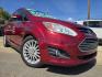 2013 RED Ford C-Max SEL (1FADP5BU1DL) with an 2.0L L4 DOHC 16V HYBRID engine, Continuously Variable Transmission transmission, located at 2660 S.Garland Avenue, Garland, TX, 75041, (469) 298-3118, 32.885387, -96.656776 - Photo#0