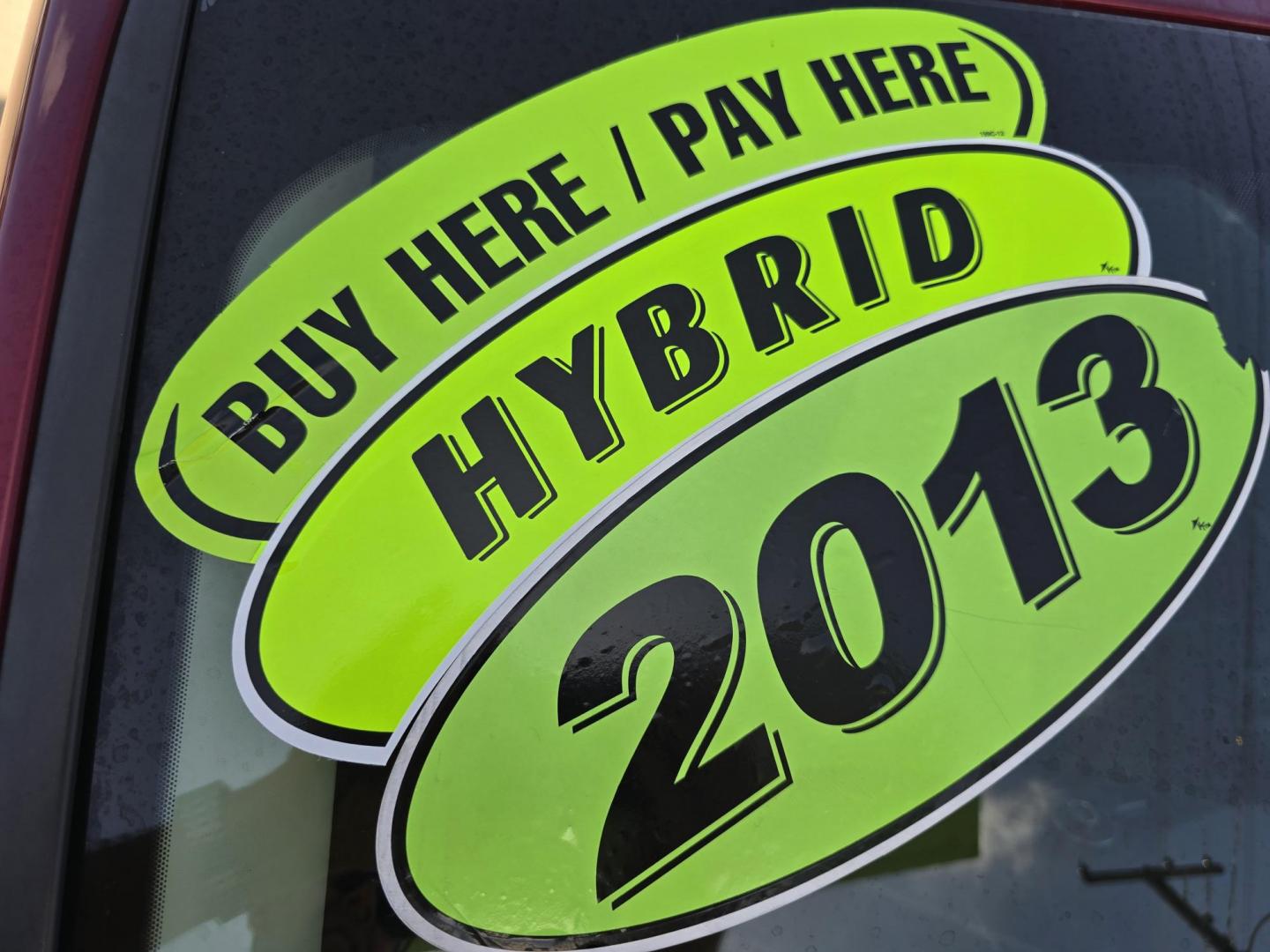 2013 RED Ford C-Max SEL (1FADP5BU1DL) with an 2.0L L4 DOHC 16V HYBRID engine, Continuously Variable Transmission transmission, located at 2660 S.Garland Avenue, Garland, TX, 75041, (469) 298-3118, 32.885387, -96.656776 - Photo#22