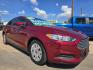 2013 RED Ford Fusion S (3FA6P0G78DR) with an 2.5L L4 DOHC 16V engine, AUTO transmission, located at 2660 S.Garland Avenue, Garland, TX, 75041, (469) 298-3118, 32.885387, -96.656776 - Photo#1