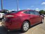 2013 RED Ford Fusion S (3FA6P0G78DR) with an 2.5L L4 DOHC 16V engine, AUTO transmission, located at 2660 S.Garland Avenue, Garland, TX, 75041, (469) 298-3118, 32.885387, -96.656776 - Photo#3