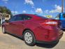 2013 RED Ford Fusion S (3FA6P0G78DR) with an 2.5L L4 DOHC 16V engine, AUTO transmission, located at 2660 S.Garland Avenue, Garland, TX, 75041, (469) 298-3118, 32.885387, -96.656776 - Photo#5