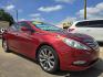 2013 RED Hyundai Sonata Limited (5NPEC4AC6DH) with an 2.4L L4 DOHC 16V engine, 6-Speed Automatic transmission, located at 2660 S.Garland Avenue, Garland, TX, 75041, (469) 298-3118, 32.885387, -96.656776 - Photo#1