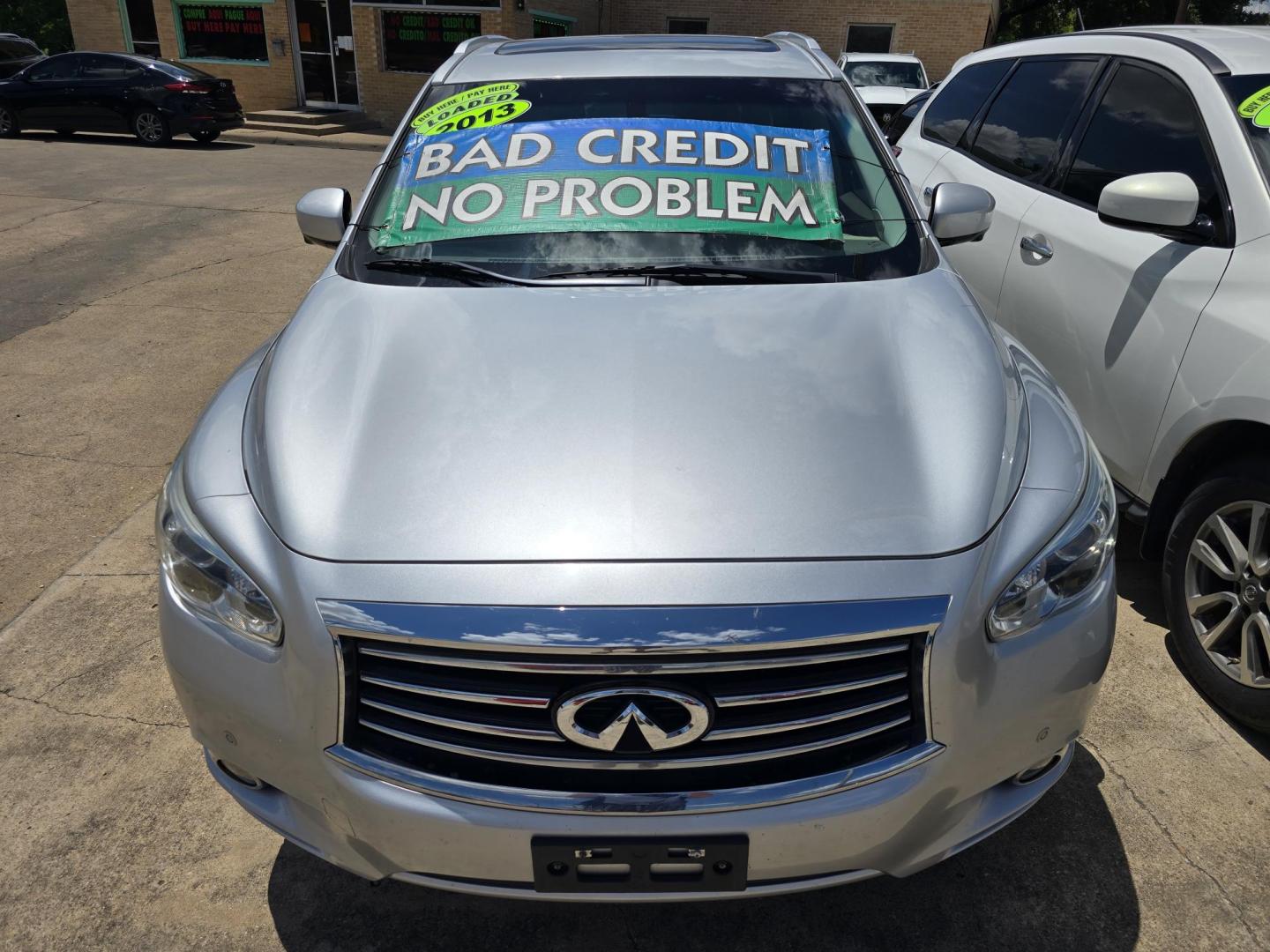 2013 SILVER Infiniti JX (5N1AL0MM7DC) with an 3.5L V6 DOHC 24V engine, Continuously Variable Transmission transmission, located at 2660 S.Garland Avenue, Garland, TX, 75041, (469) 298-3118, 32.885387, -96.656776 - Photo#8