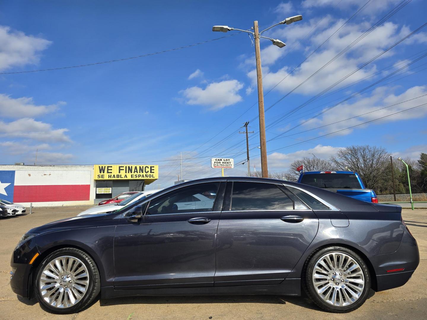 2013 GRAY Lincoln MKZ FWD (3LN6L2G99DR) with an 2.0L L4 DOHC 16V engine, 6-Speed Automatic transmission, located at 2660 S.Garland Avenue, Garland, TX, 75041, (469) 298-3118, 32.885387, -96.656776 - Photo#6
