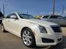 2014 WHITE Cadillac ATS 2.5L Luxury (1G6AB5RA2E0) with an 2.5L L4 DOHC 16V engine, 6-Speed Automatic transmission, located at 2660 S.Garland Avenue, Garland, TX, 75041, (469) 298-3118, 32.885387, -96.656776 - Photo#1