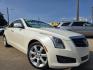 2014 WHITE Cadillac ATS 2.5L Luxury (1G6AB5RA2E0) with an 2.5L L4 DOHC 16V engine, 6-Speed Automatic transmission, located at 2660 S.Garland Avenue, Garland, TX, 75041, (469) 298-3118, 32.885387, -96.656776 - Photo#0