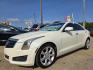 2014 WHITE Cadillac ATS 2.5L Luxury (1G6AB5RA2E0) with an 2.5L L4 DOHC 16V engine, 6-Speed Automatic transmission, located at 2660 S.Garland Avenue, Garland, TX, 75041, (469) 298-3118, 32.885387, -96.656776 - Photo#7
