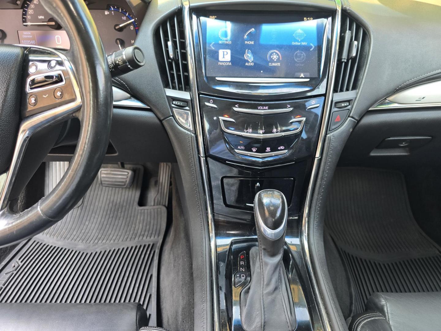 2014 WHITE Cadillac ATS 2.5L Luxury (1G6AB5RA2E0) with an 2.5L L4 DOHC 16V engine, 6-Speed Automatic transmission, located at 2660 S.Garland Avenue, Garland, TX, 75041, (469) 298-3118, 32.885387, -96.656776 - Photo#15