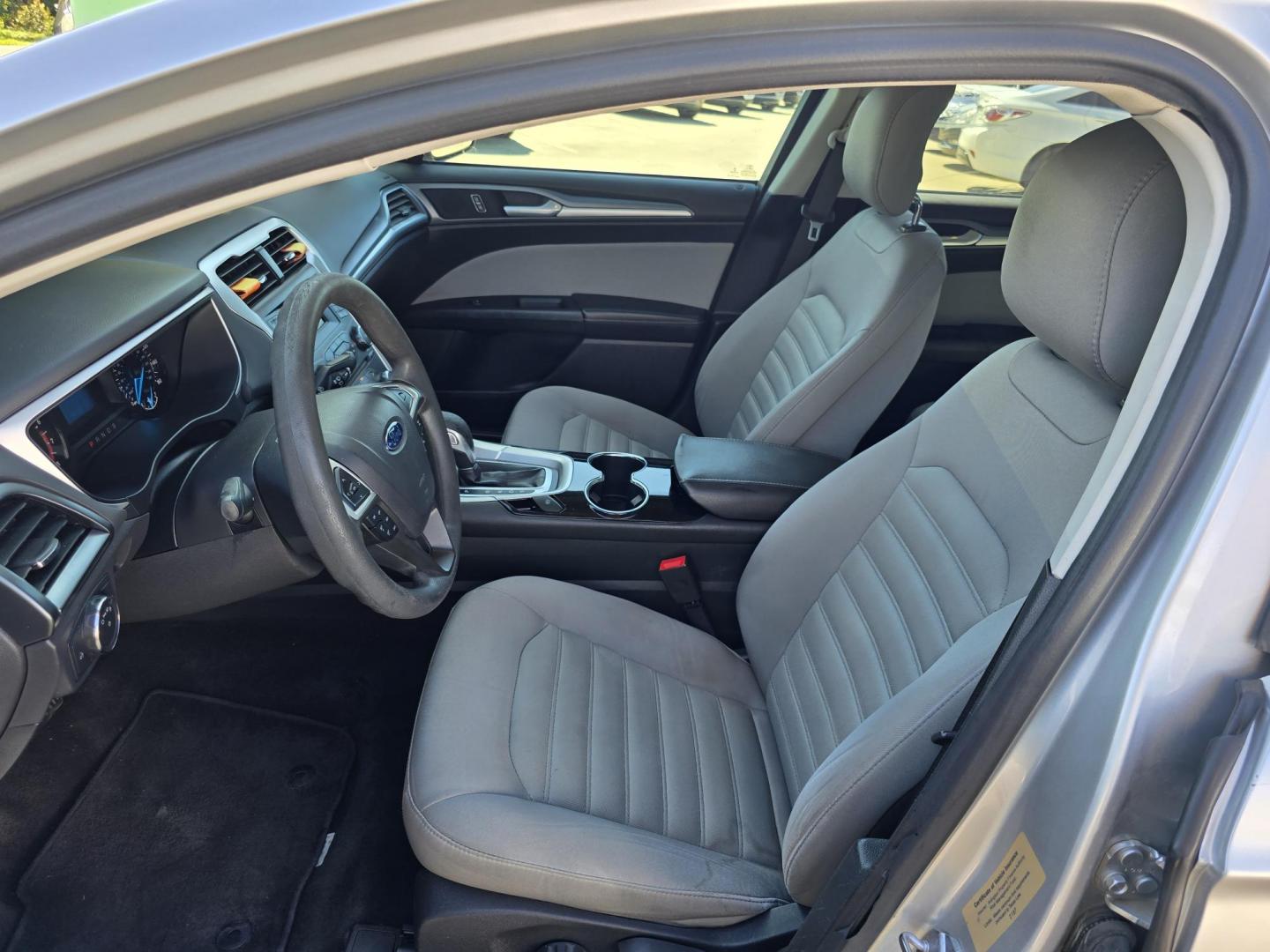 2014 BLUE Ford Fusion S (3FA6P0G72ER) with an 2.5L L4 DOHC 16V engine, AUTO transmission, located at 2660 S.Garland Avenue, Garland, TX, 75041, (469) 298-3118, 32.885387, -96.656776 - Photo#11