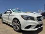 2014 WHITE Mercedes-Benz CLA-Class CLA250 (WDDSJ4EB0EN) with an 2.0L L4 DOHC 16V engine, 7-Speed Automatic transmission, located at 2660 S.Garland Avenue, Garland, TX, 75041, (469) 298-3118, 32.885387, -96.656776 - Photo#1