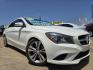 2014 WHITE Mercedes-Benz CLA-Class CLA250 (WDDSJ4EB0EN) with an 2.0L L4 DOHC 16V engine, 7-Speed Automatic transmission, located at 2660 S.Garland Avenue, Garland, TX, 75041, (469) 298-3118, 32.885387, -96.656776 - Photo#0