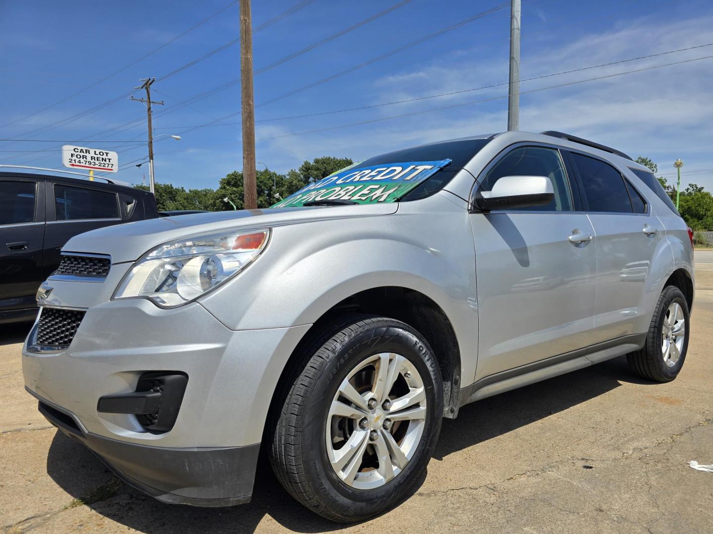 2015 SILVER Chevrolet Equinox LT (2GNALBEKXF1) with an 2.4L L4 DOHC 16V FFV engine, 6-Speed Automatic transmission, located at 2660 S.Garland Avenue, Garland, TX, 75041, (469) 298-3118, 32.885387, -96.656776 - Photo#7