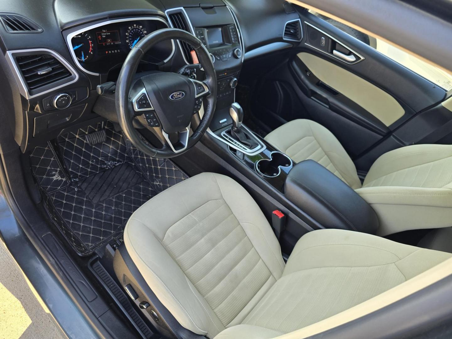 2015 BLACK Ford Edge SEL (2FMTK3J8XFB) with an 3.5L V6 DOHC 24V engine, 6-Speed Automatic transmission, located at 2660 S.Garland Avenue, Garland, TX, 75041, (469) 298-3118, 32.885387, -96.656776 - Photo#10