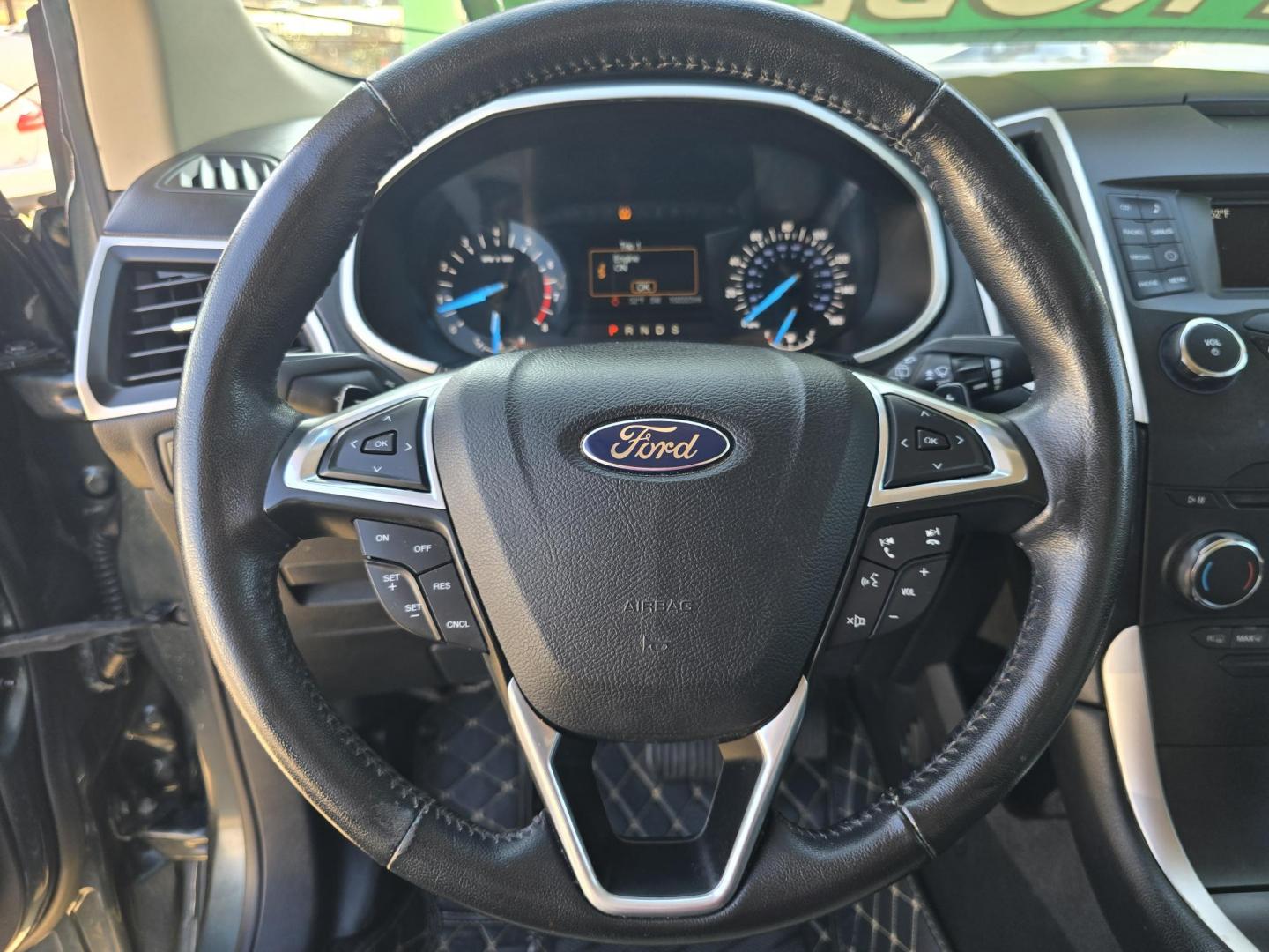 2015 BLACK Ford Edge SEL (2FMTK3J8XFB) with an 3.5L V6 DOHC 24V engine, 6-Speed Automatic transmission, located at 2660 S.Garland Avenue, Garland, TX, 75041, (469) 298-3118, 32.885387, -96.656776 - Photo#12