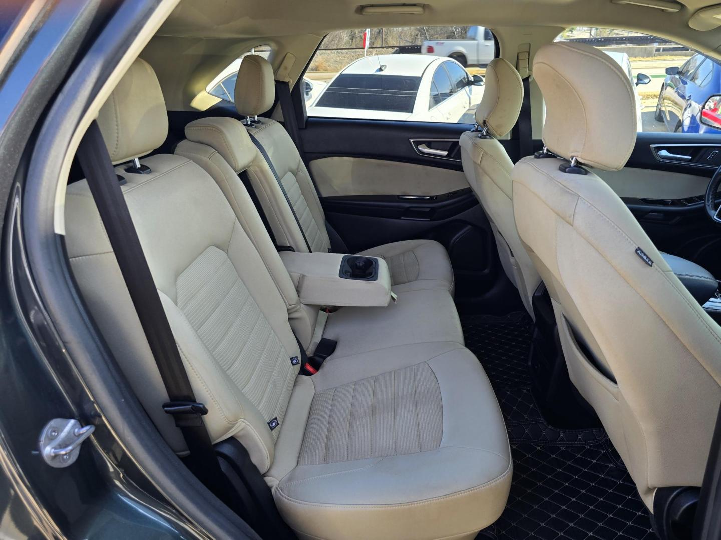 2015 BLACK Ford Edge SEL (2FMTK3J8XFB) with an 3.5L V6 DOHC 24V engine, 6-Speed Automatic transmission, located at 2660 S.Garland Avenue, Garland, TX, 75041, (469) 298-3118, 32.885387, -96.656776 - Photo#18