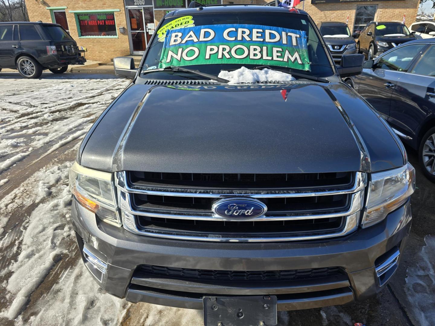 2015 GRAY Ford Expedition EL XLT (1FMJK1HT3FE) with an 3.5L V6 DOHC 24V FFV engine, 6-Speed Automatic transmission, located at 2660 S.Garland Avenue, Garland, TX, 75041, (469) 298-3118, 32.885387, -96.656776 - Photo#8