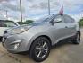 2015 GRAY Hyundai Tucson GLS (KM8JU3AG9FU) with an 2.4L L4 DOHC 16V engine, 6-Speed Automatic transmission, located at 2660 S.Garland Avenue, Garland, TX, 75041, (469) 298-3118, 32.885387, -96.656776 - Photo#7