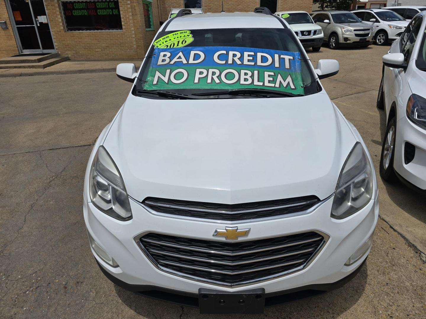 2016 WHITE Chevrolet Equinox LT (2GNALCEK6G6) with an 2.4L L4 DOHC 16V FFV engine, 6A transmission, located at 2660 S.Garland Avenue, Garland, TX, 75041, (469) 298-3118, 32.885387, -96.656776 - Photo#8