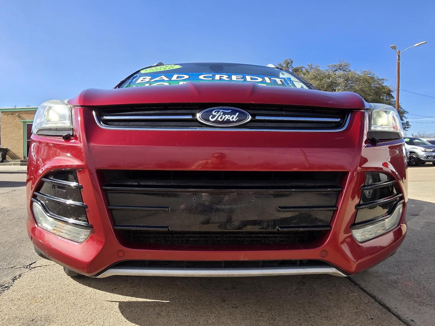 2016 RED Ford Escape Titanium (1FMCU0J96GU) with an 2.0L L4 DOHC 16V engine, 6-Speed Automatic transmission, located at 2660 S.Garland Avenue, Garland, TX, 75041, (469) 298-3118, 32.885387, -96.656776 - Photo#9