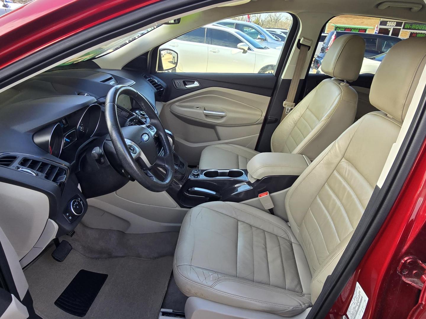 2016 RED Ford Escape Titanium (1FMCU0J96GU) with an 2.0L L4 DOHC 16V engine, 6-Speed Automatic transmission, located at 2660 S.Garland Avenue, Garland, TX, 75041, (469) 298-3118, 32.885387, -96.656776 - Photo#11