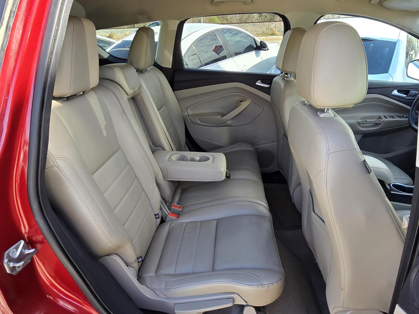 2016 RED Ford Escape Titanium (1FMCU0J96GU) with an 2.0L L4 DOHC 16V engine, 6-Speed Automatic transmission, located at 2660 S.Garland Avenue, Garland, TX, 75041, (469) 298-3118, 32.885387, -96.656776 - Photo#20