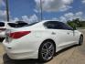 2016 DIAMOND WHITE Infiniti Q50 Hybrid Premium (JN1AV7AP9GM) with an 3.5L V6 DOHC 24V HYBRID engine, 7A transmission, located at 2660 S.Garland Avenue, Garland, TX, 75041, (469) 298-3118, 32.885387, -96.656776 - Photo#3
