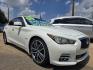 2016 DIAMOND WHITE Infiniti Q50 Hybrid Premium (JN1AV7AP9GM) with an 3.5L V6 DOHC 24V HYBRID engine, 7A transmission, located at 2660 S.Garland Avenue, Garland, TX, 75041, (469) 298-3118, 32.885387, -96.656776 - Photo#1