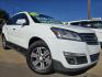 2017 WHITE Chevrolet Traverse 1LT (1GNKRGKD2HJ) with an 3.6L V6 DOHC 24V engine, 6A transmission, located at 2660 S.Garland Avenue, Garland, TX, 75041, (469) 298-3118, 32.885387, -96.656776 - Photo#0