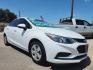 2018 WHITE Chevrolet Cruze LS (1G1BC5SM6J7) , AUTO transmission, located at 2660 S.Garland Avenue, Garland, TX, 75041, (469) 298-3118, 32.885387, -96.656776 - Photo#1