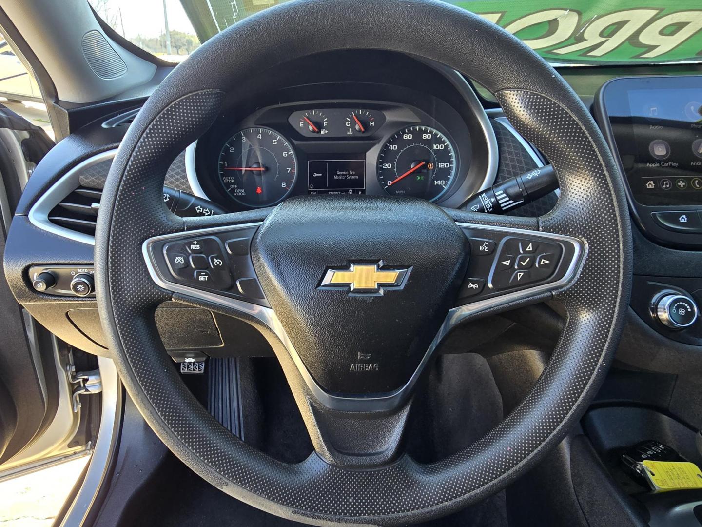 2019 SILVER Chevrolet Malibu LS (1G1ZB5ST2KF) with an 1.5L L4 DOHC 16V engine, 6A transmission, located at 2660 S.Garland Avenue, Garland, TX, 75041, (469) 298-3118, 32.885387, -96.656776 - Photo#12