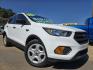 2019 WHITE Ford Escape S (1FMCU0F71KU) with an 2.5L L4 DOHC 16V engine, 6A transmission, located at 2660 S.Garland Avenue, Garland, TX, 75041, (469) 298-3118, 32.885387, -96.656776 - Photo#0
