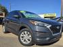 2019 BLUE Hyundai Tucson SE (KM8J23A46KU) with an 2.0L L4 DOHC 16V engine, 6A transmission, located at 2660 S.Garland Avenue, Garland, TX, 75041, (469) 298-3118, 32.885387, -96.656776 - Photo#0