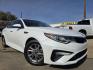 2019 DIAMOND WHITE Kia Optima LX (5XXGT4L38KG) with an 2.4L L4 DOHC 16V engine, 6A transmission, located at 2660 S.Garland Avenue	, Garland, TX, 75041, (469) 298-3118, 32.885387, -96.656776 - Photo#0